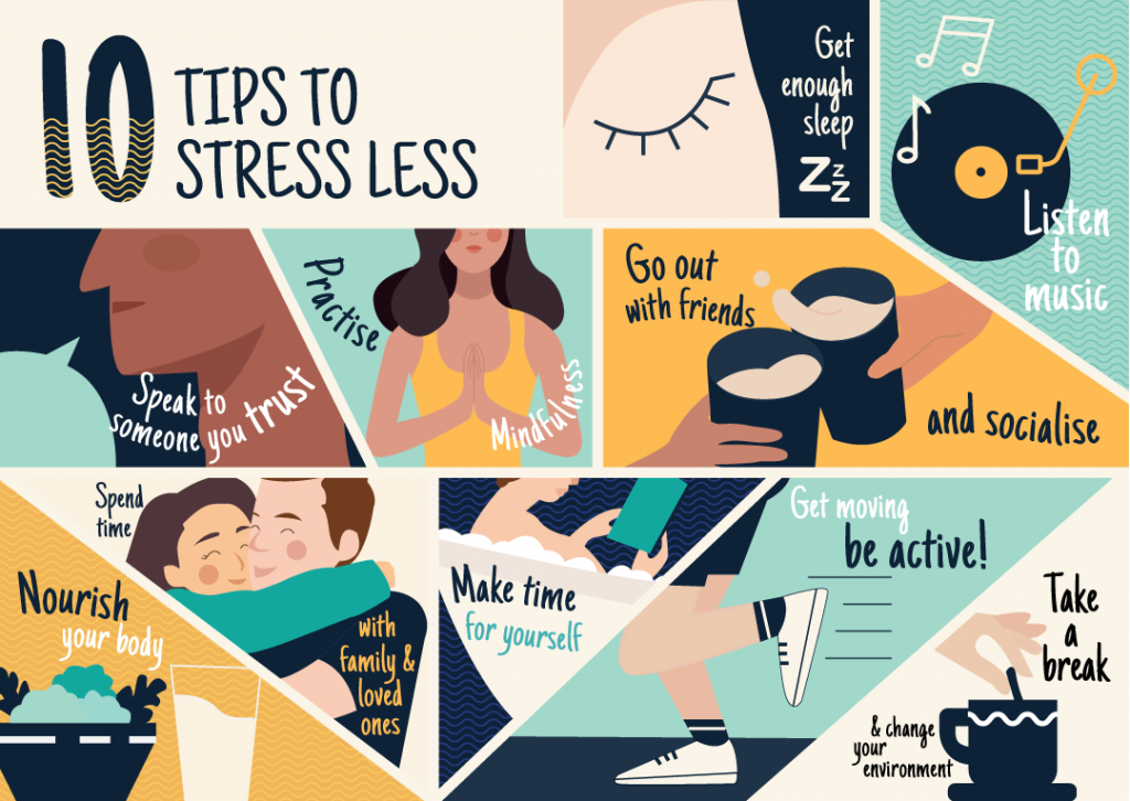 10 tips to stress less